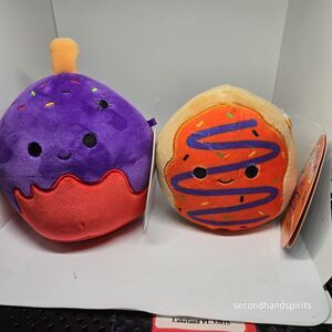 Set 2 Squishmallows HALLOWEEN Habib Cupcake And Jay Poptart